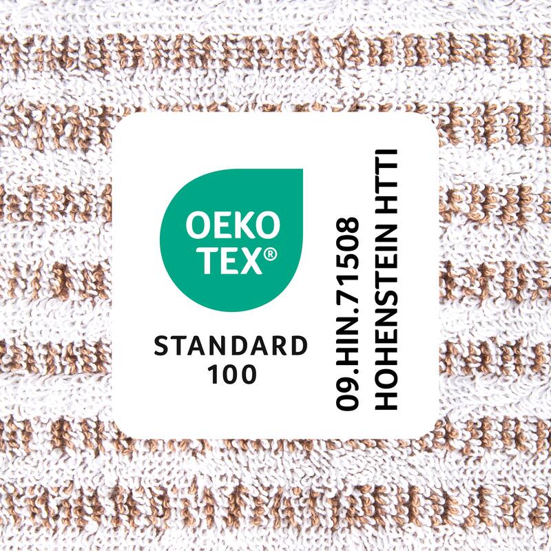 TOWN & COUNTRY PLAY 4-Piece Striped Reversible Terry Brights Bath Towel Set - 30"x58"