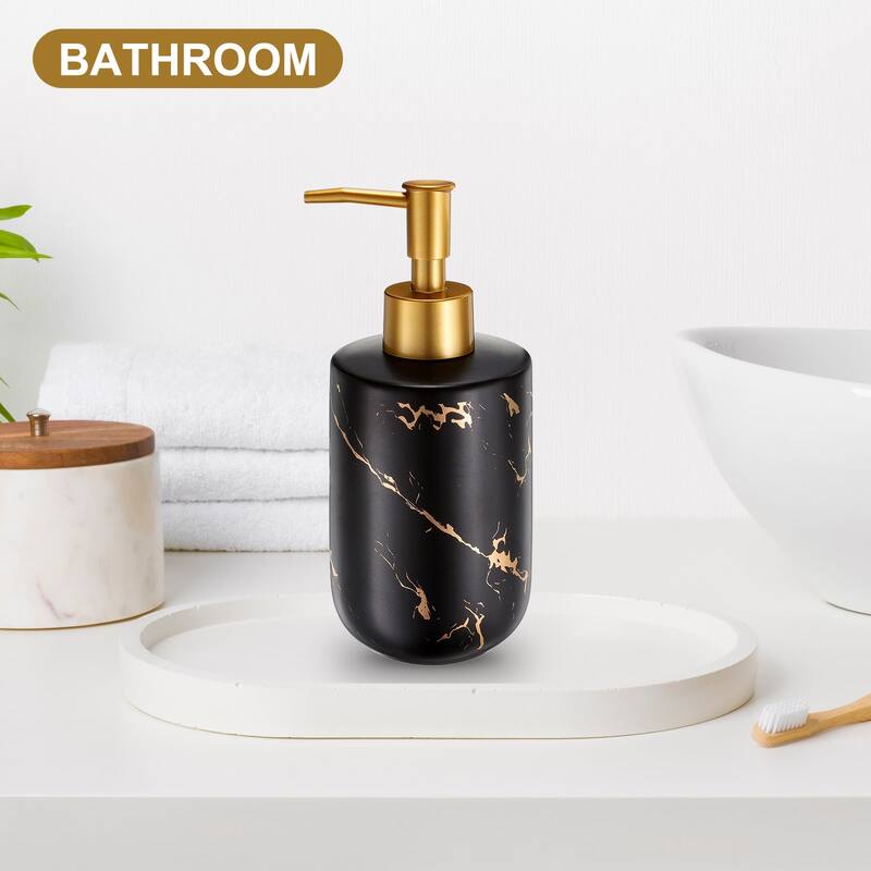 1x 10 Oz Soap Dispenser Hand and Dish Soap Dispenser for Kitchen Matte
