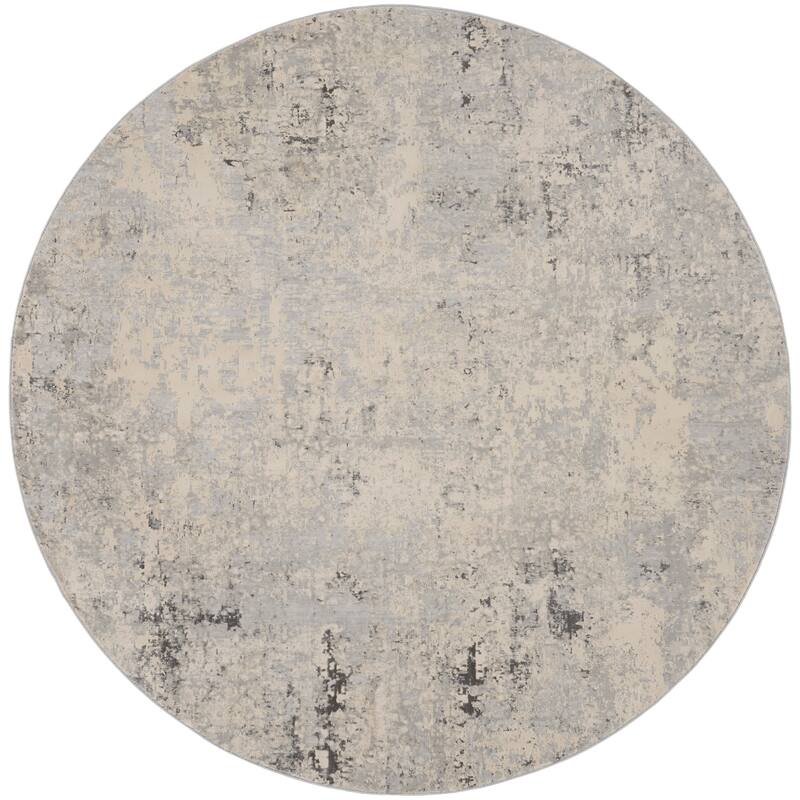 Porch & Den Meadowgrass Distressed Abstract Area Rug