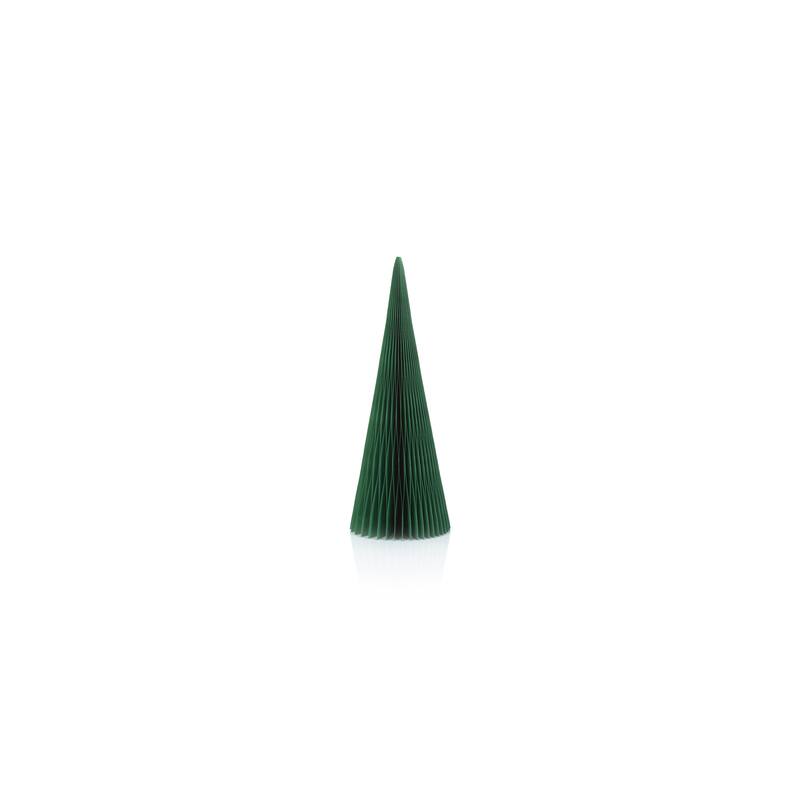 Miriam 16" Paper Decorative Cone Trees, Set of 4