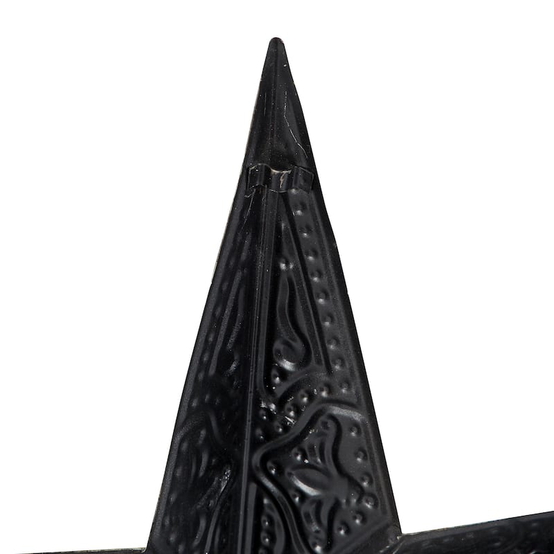 Metal Star Indoor Outdoor Home Wall Decor - Set of 3 Brown - Roche River Decor