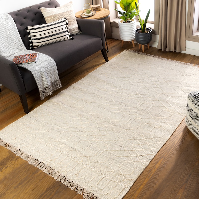 Artistic Weavers Karabo Global Geometric Area Rug - 8' 10" x 12' - Beige