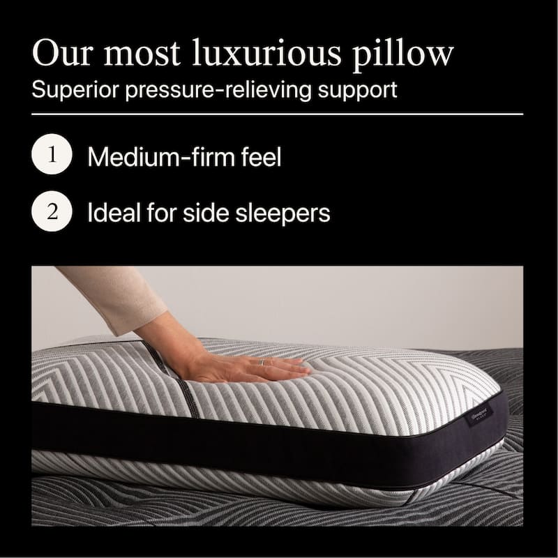 Beautyrest Beautyrest® Black Luxury Foam Pillow - Gray