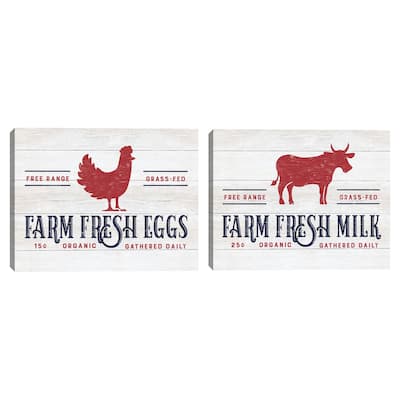 Farm Fresh by CAD Designs Canvas Art Prints