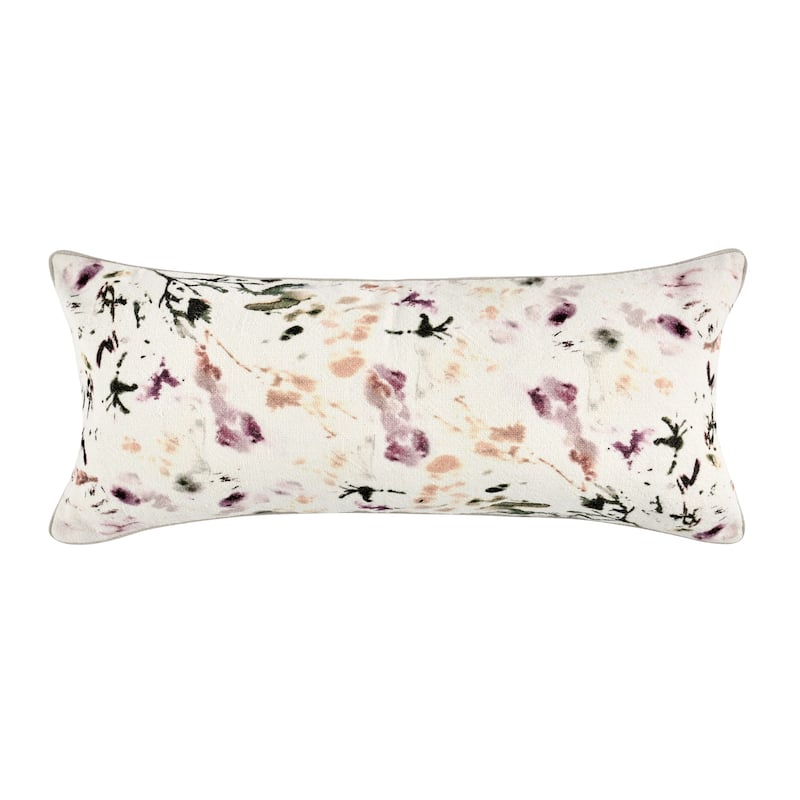 Villa by Classic Home Cosmo 16"x36" Cotton Linen Blend Throw Pillow