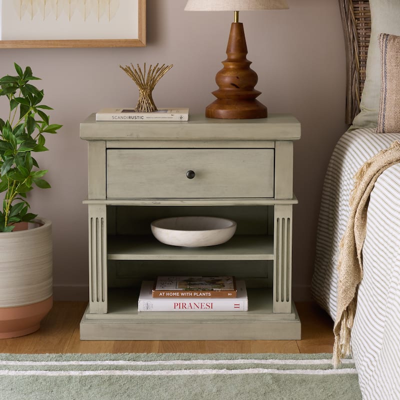SAFAVIEH Home Ahasu Nightstand - Natural