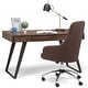 preview thumbnail 38 of 50, WYNDENHALL Mitchell SOLID ACACIA WOOD Modern Industrial 54 inch Wide Desk
