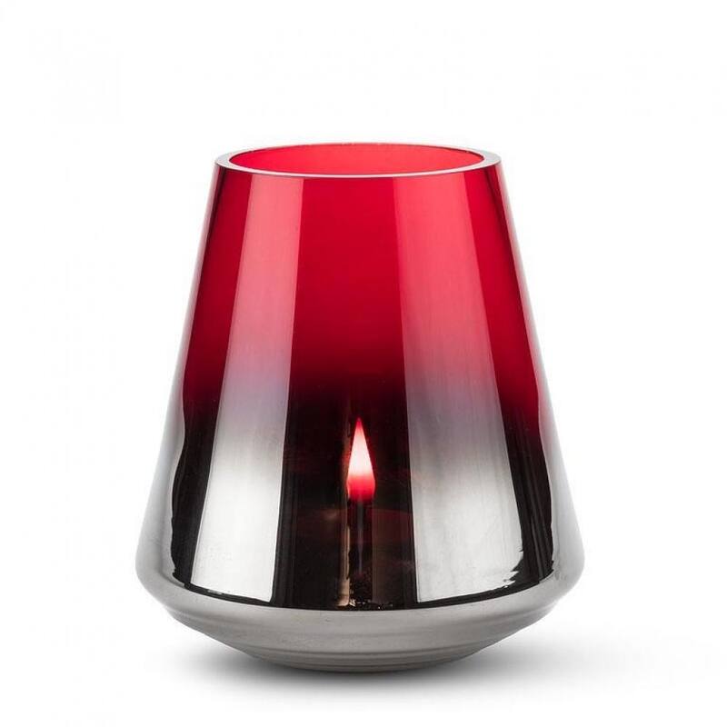 Cone Shaped Hurricane Candle Holder - Multi