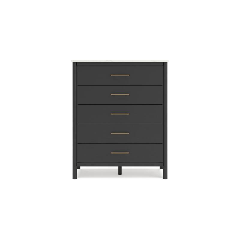 Signature Design by Ashley Cadmori Black/White Chest of Drawers