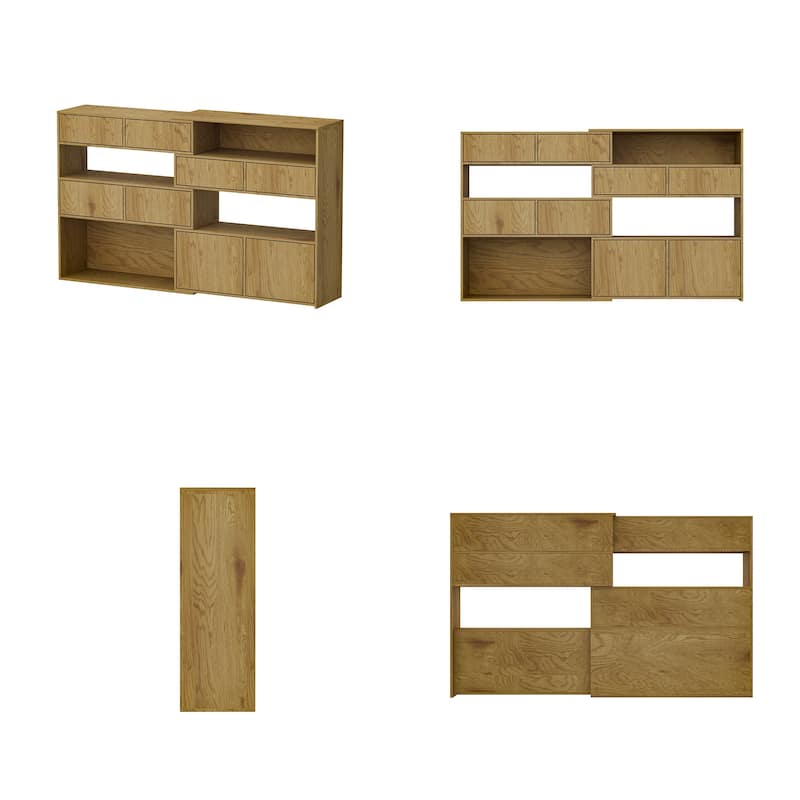 Versatile Wooden Storage Cabinet Side Cabinet