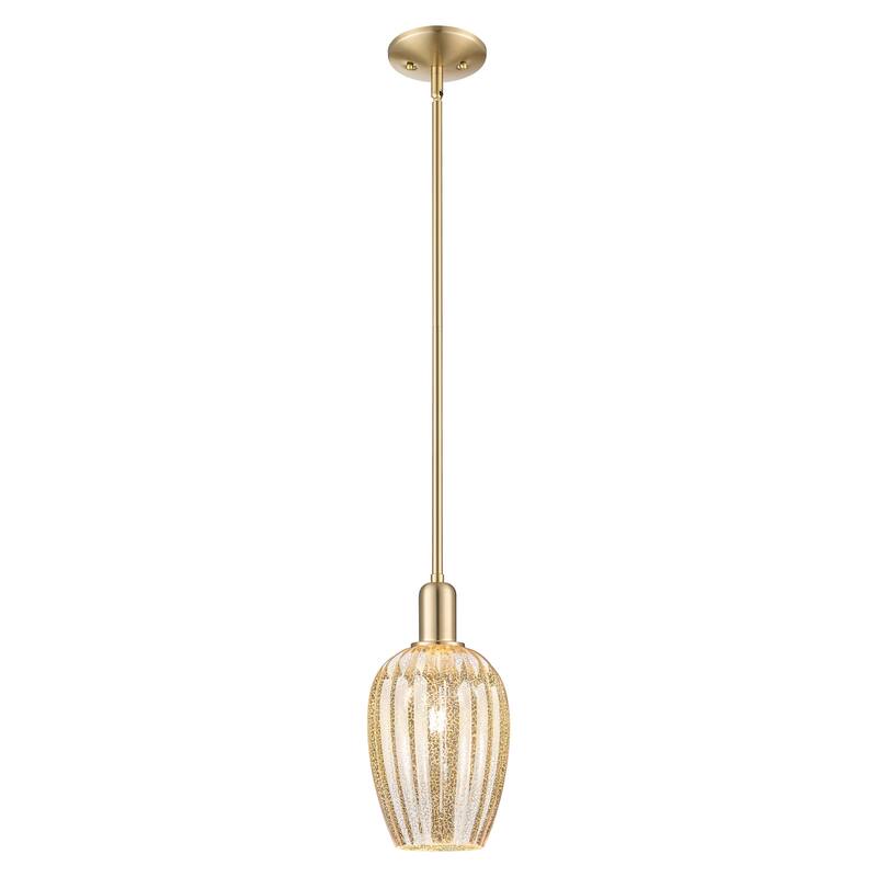 Innovations Lighting 716-1S-G457-6ME Preston 6" Wide Mini Pendant with