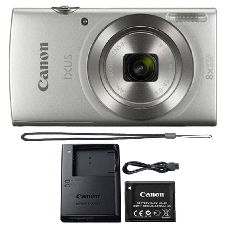 canon ixus 185 compact digital camera silver