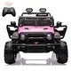 preview thumbnail 8 of 26, 24V 9Ah Kids Ride-On 2-Seater Electric Car with Remote Control for Kids 3+ Pink