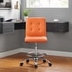 preview thumbnail 23 of 35, Prim Armless Vegan Leather Drafting Chair