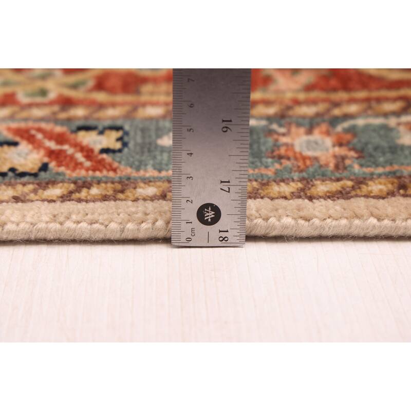 ECARPETGALLERY Hand-knotted Jules Sultane Ivory Wool Rug - 8'10 x 11'11