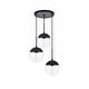 preview thumbnail 16 of 15, Elegant Lighting Eclipse 3 Light 18" Wide Multi Light Pendant with