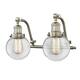 Option Brushed Satin Nickel / Clear