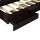 preview thumbnail 4 of 17, Twin XL Size Platform Bed with Storage LED Headboard, Charging Station, Twin Size Trundle and 2 Drawers