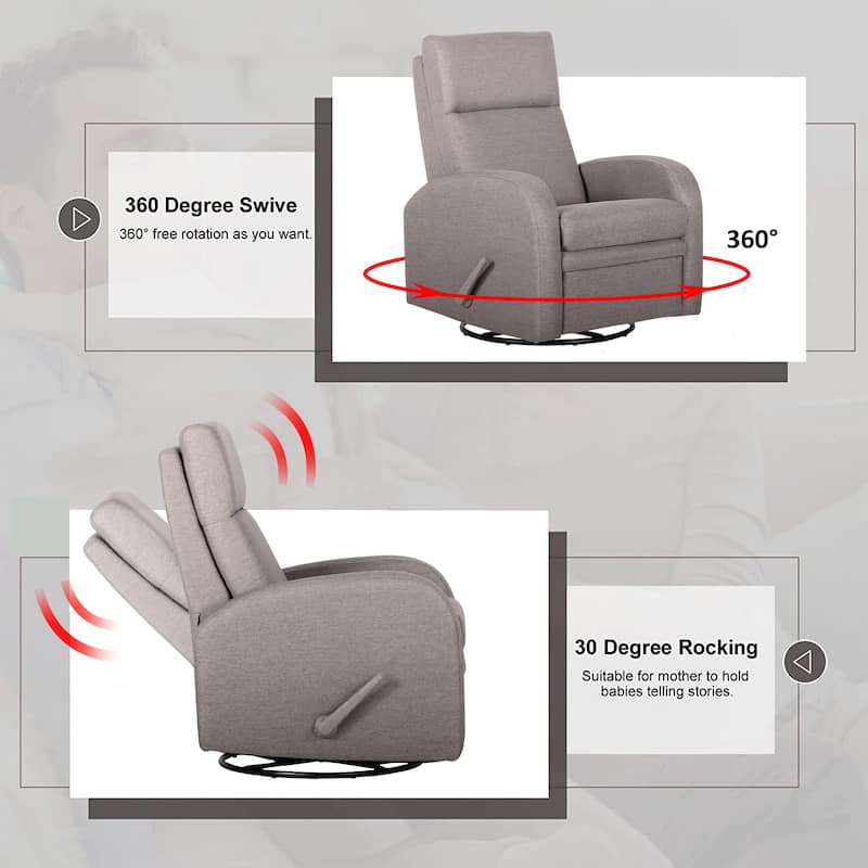 Rocker Recliner Glider Recliner Swivel Recliner Chair
