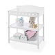 preview thumbnail 7 of 8, Badger Basket Simply Stylish Baby Changing Table - White