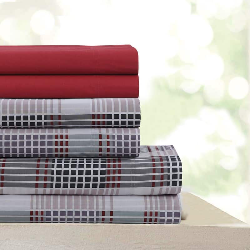 Logan Beverly Hills 400 Thread Count Egyptian Quality Cotton Sheets Set with BONUS Pillowcases