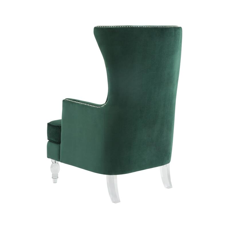 SAFAVIEH Couture Geode Modern Wingback Chair - 29.1" W x 32.3" D x 44.9" H