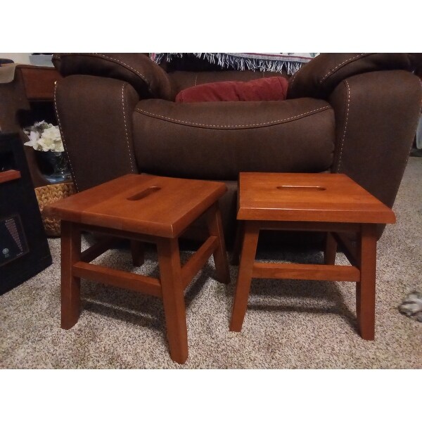 Kaya 2-PC Set Conductor Stool Coffee Finish Kaya 2-PC Set Conductor Stool Coffee Finish