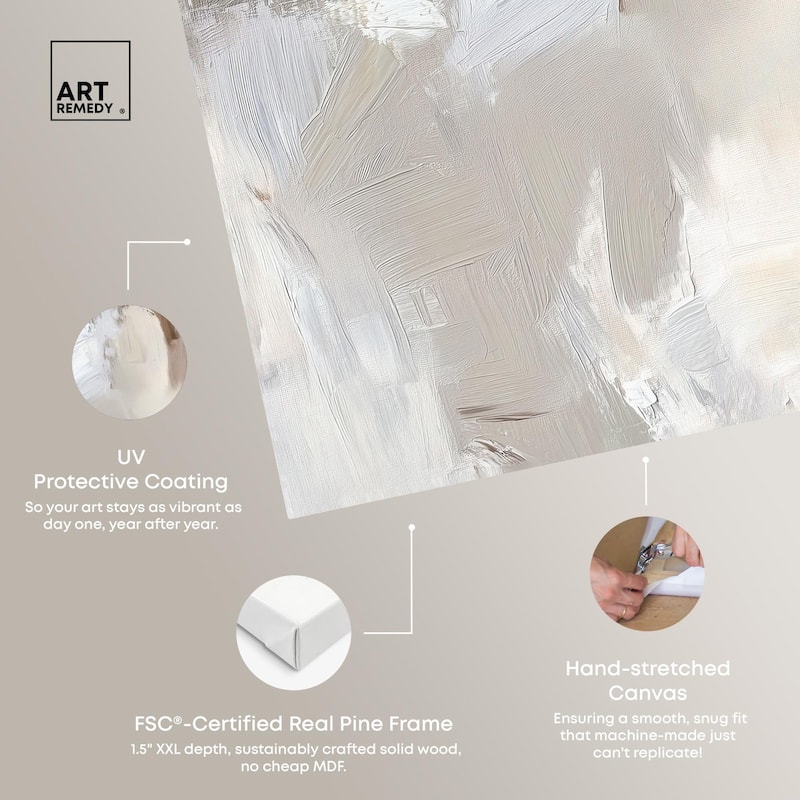 Faded Textured I Canvas by Art Remedy, Gallery Wrapped