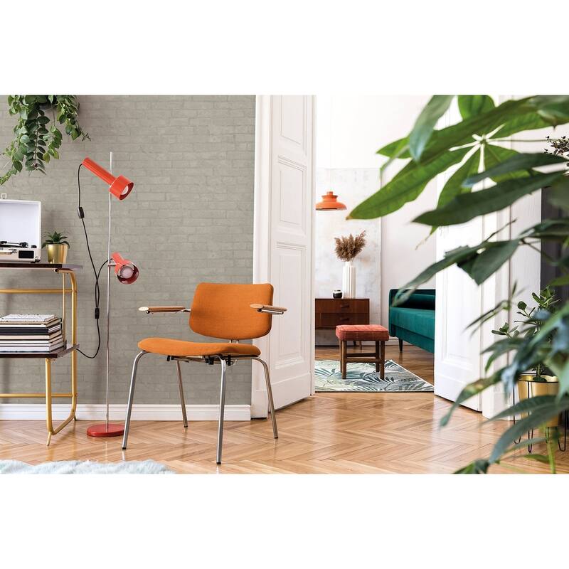 Galerie Wallcoverings Terra Collection Stone Optics Matte Finish Clay Ink on Non-Woven Wallpaper Roll