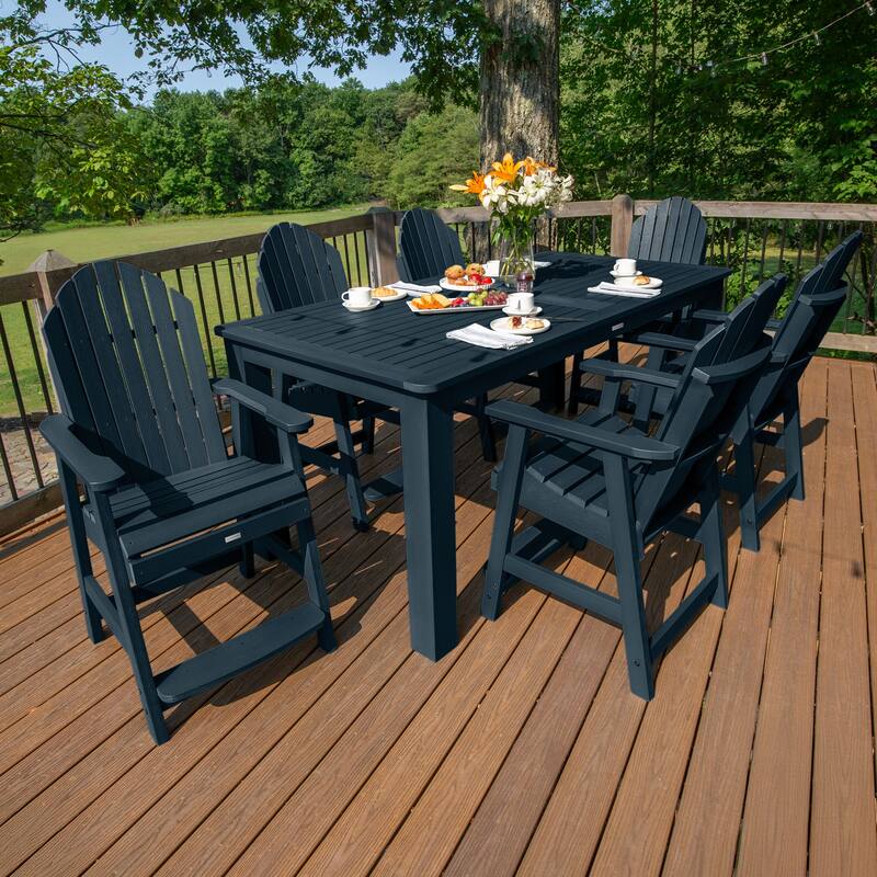 Hamilton Adirondack 7-Piece Outdoor Counter Height Dining Set
