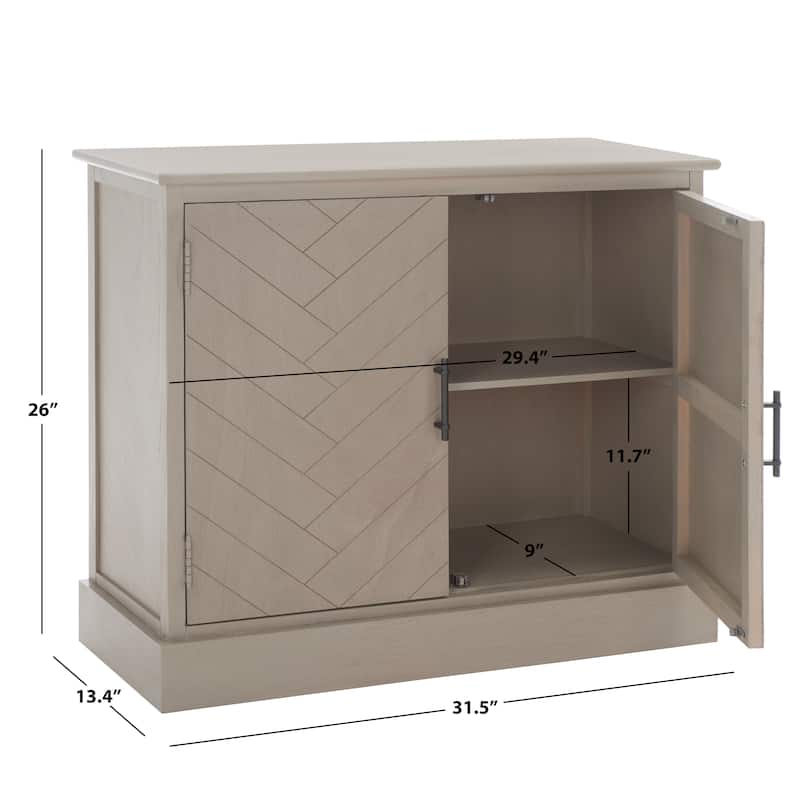 SAFAVIEH Mahalie 2 Door Sidboard - 32Wx13Dx26H