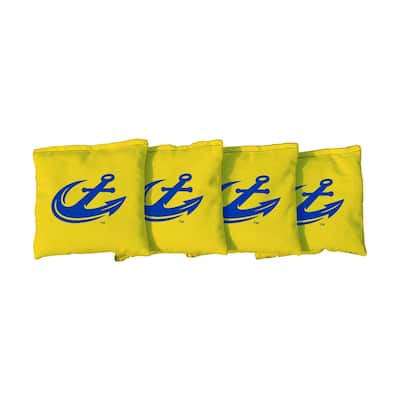Maine Maritime Mariners Yellow Cornhole Bags