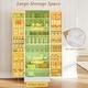 preview thumbnail 7 of 8, Gymax 65-inch Kitchen Pantry Cabinet w/ 16 Door Shelves & 6 Adjustable