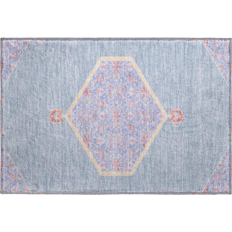 Premium Washable Super Soft Traditional Global Mayfield Rug
