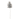 5" Silver Pine Cone Pick, Set of 12 - 10