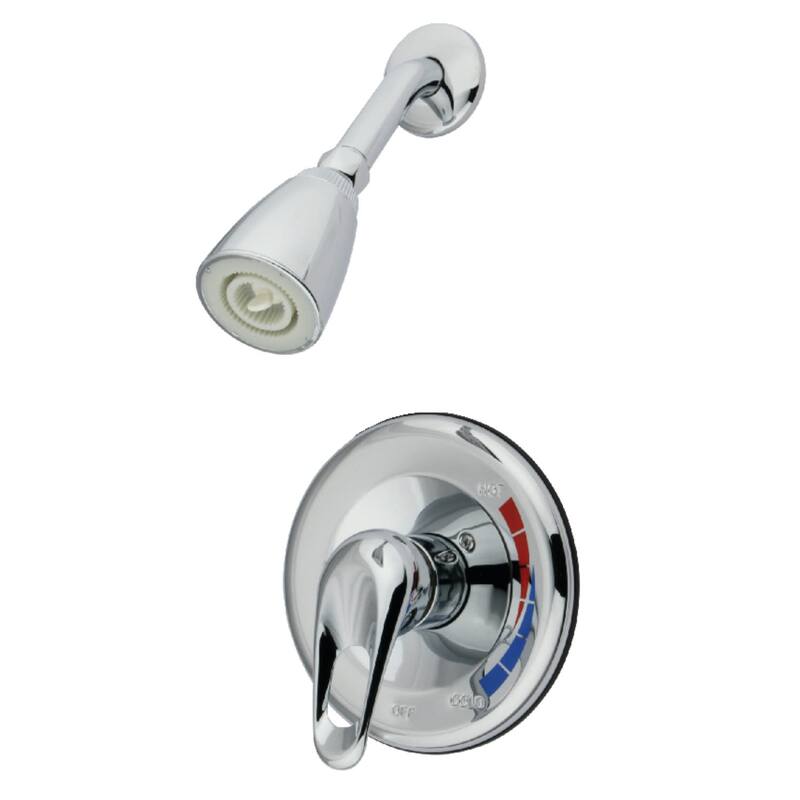 Kingston Brass Shower Only Trim Package with 1.8 GPM Single Function - Polished Chrome