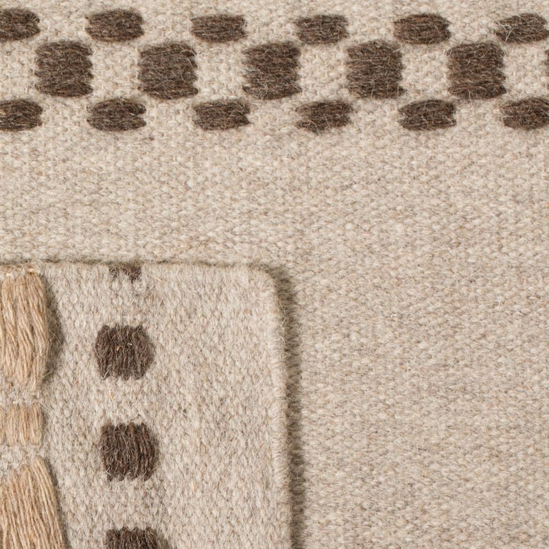 SAFAVIEH Handmade Flatweave Dhurries Rakhi Modern Wool Rug