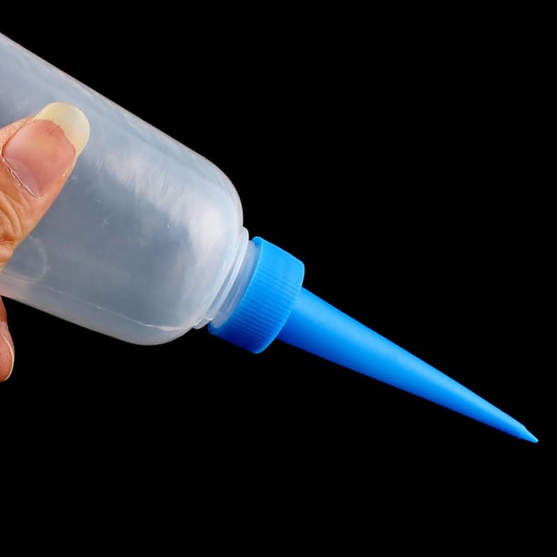 150ml Industry Pointy Nozzle Sewing Machine Oil Squeeze Bottle 3pcs - 2.2" x 6.6"(Max.D*H)