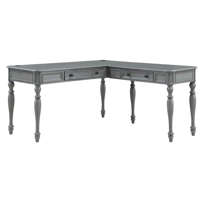 Country Meadows L-Shaped Desk