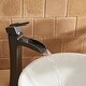 preview thumbnail 6 of 47, Vibrantbath Vessel Sink Faucet Waterfall with Pop Up Drain