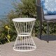 preview thumbnail 18 of 19, Lassen Hand-crafted Iron Side Table by Christopher Knight Home