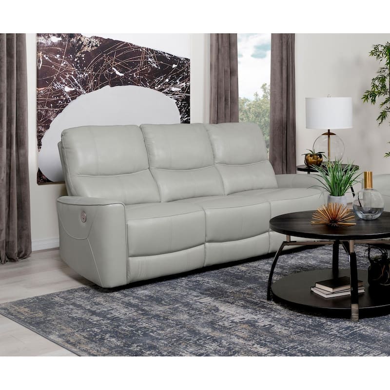 Ashland Upholstered Power Reclining Sofa - Ivory