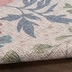 preview thumbnail 20 of 20, Nourison Washables Indoor Pink Floral Area Rug