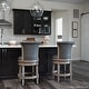 preview thumbnail 63 of 110, Maven Lane 31" Pullman Swivel Bar Height Kitchen Stool