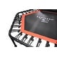 preview thumbnail 2 of 7, 50'' UV-Resistant & Fully Secure Hexagonal Fitness Trampoline with Handlebar
