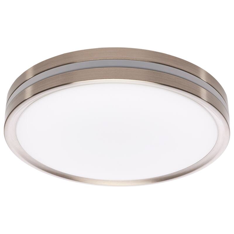 11 Inch Surface Mount with Night Light 5 CCT Selectable Brushed Nickel Finish - Brushed Nickel - Brushed Nickel
