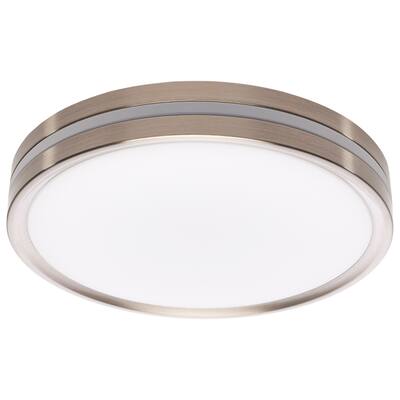 11 Inch Surface Mount with Night Light 5 CCT Selectable Brushed Nickel Finish - Brushed Nickel
