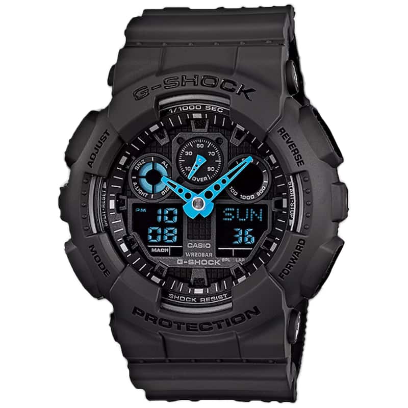Casio Men's G-Shock Black Dial Watch - GA100C-8A - 6 (36)