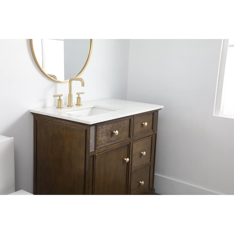 36" Bordeaux Bathroom Vanity