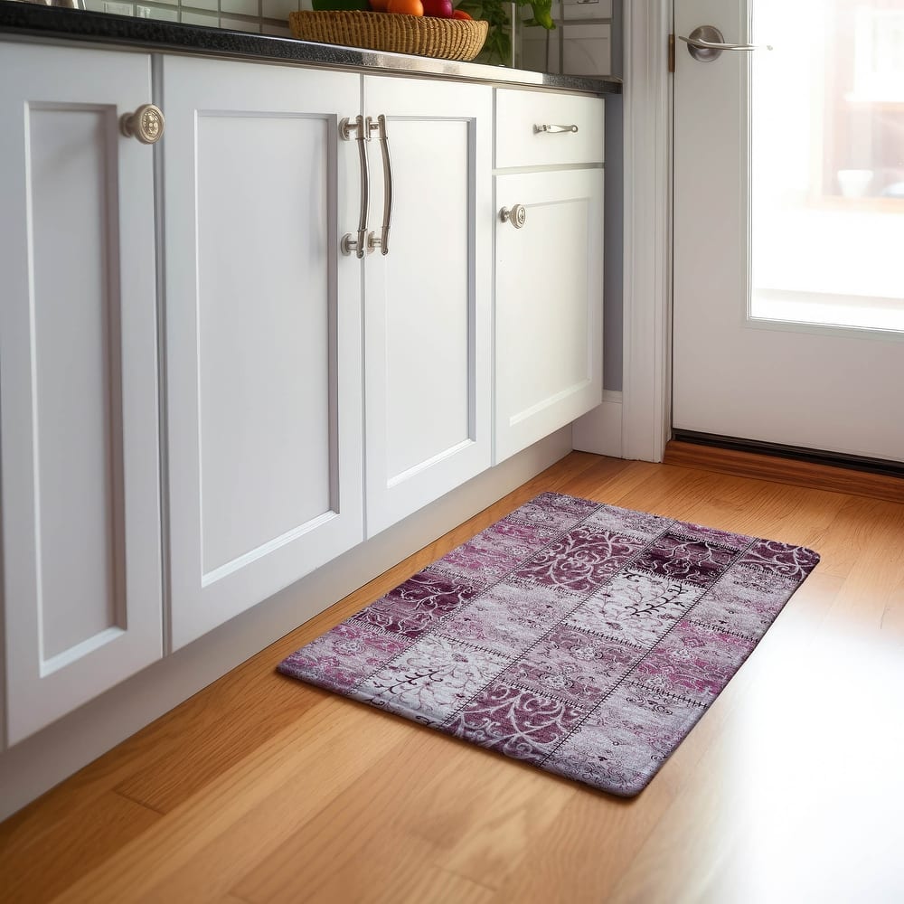 Premium Washable Super Soft Moroccan Boho Patchwork Mayfield Rug